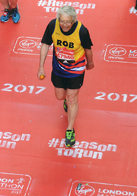 Rob Donovan - Runner - London Marathon 2017 Rob Donovan - Runner - London Marathon 2017